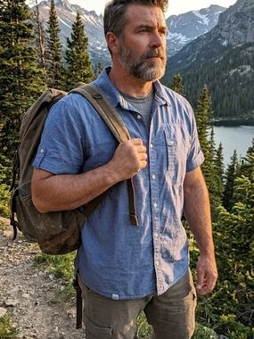 McKINLEY Cotton Short Sleeve Rugged Outdoor Gorpcore Hiking Cabincore